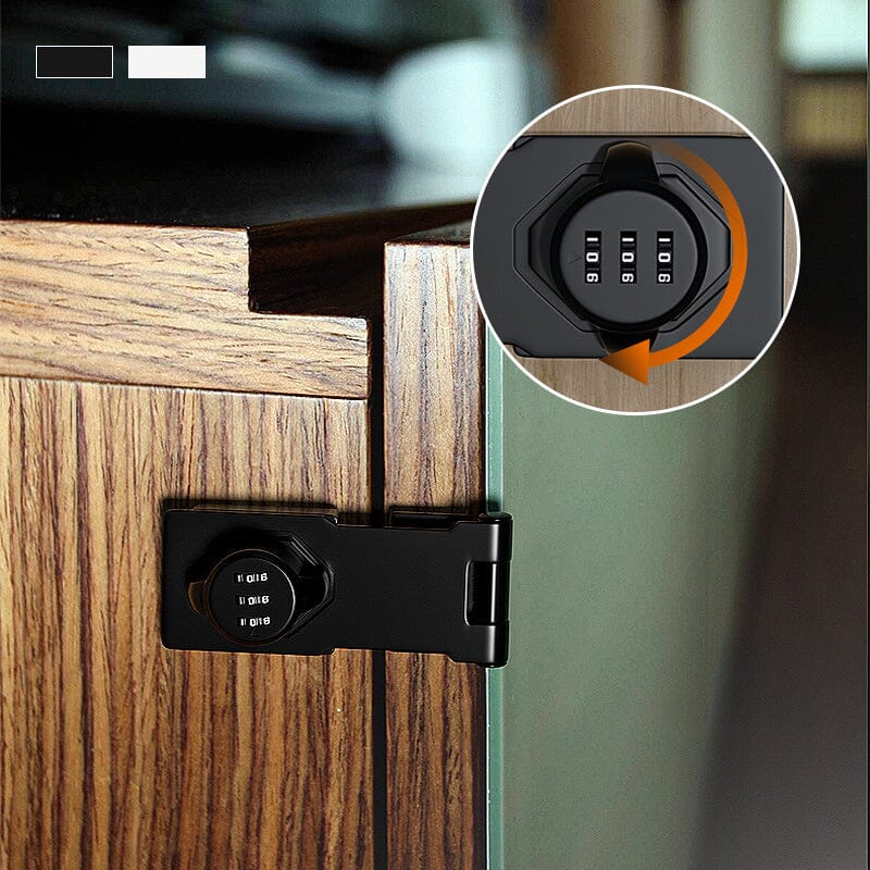 Keyless Combination Cabinet Lock | Security Password Lock for Drawers & Office
