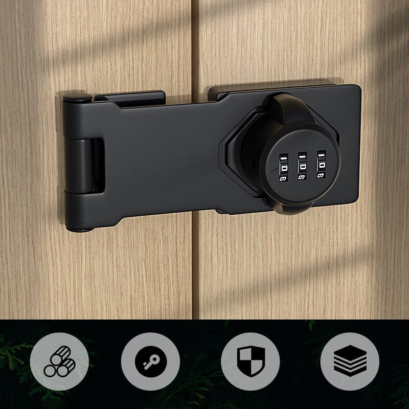Keyless Combination Cabinet Lock | Security Password Lock for Drawers & Office