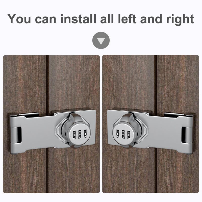 Keyless Combination Cabinet Lock | Security Password Lock for Drawers & Office