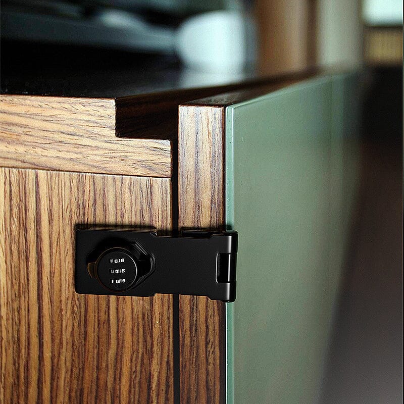 Keyless Combination Cabinet Lock | Security Password Lock for Drawers & Office