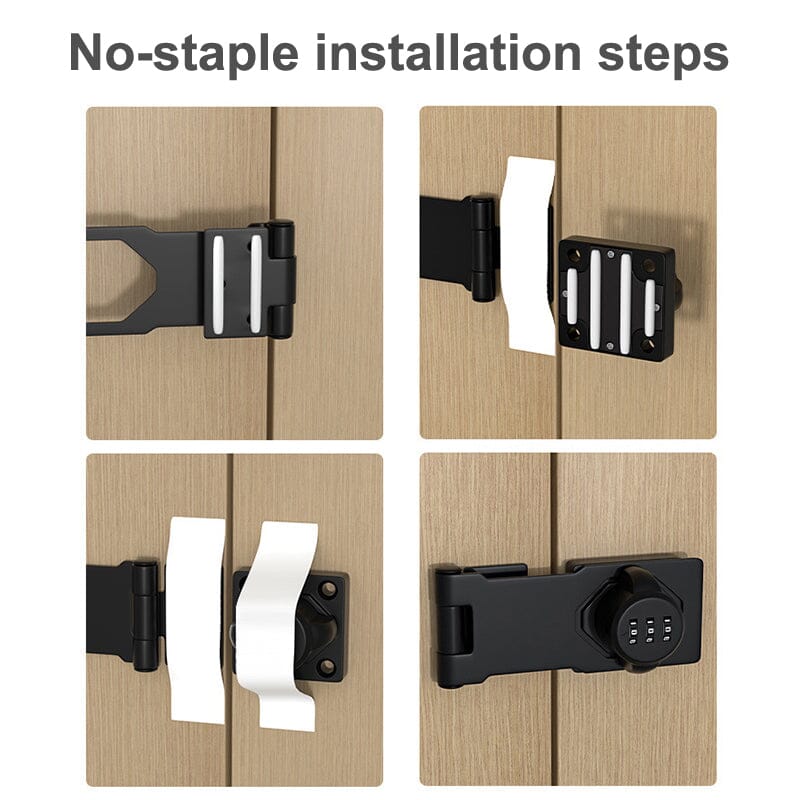 Keyless Combination Cabinet Lock | Security Password Lock for Drawers & Office