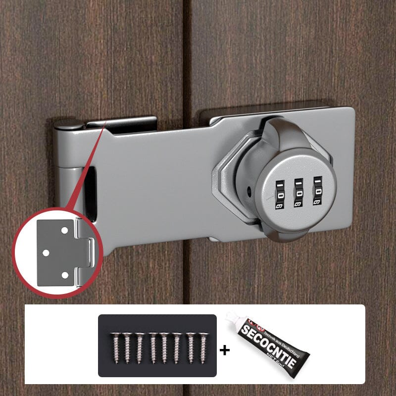 Keyless Combination Cabinet Lock | Security Password Lock for Drawers & Office