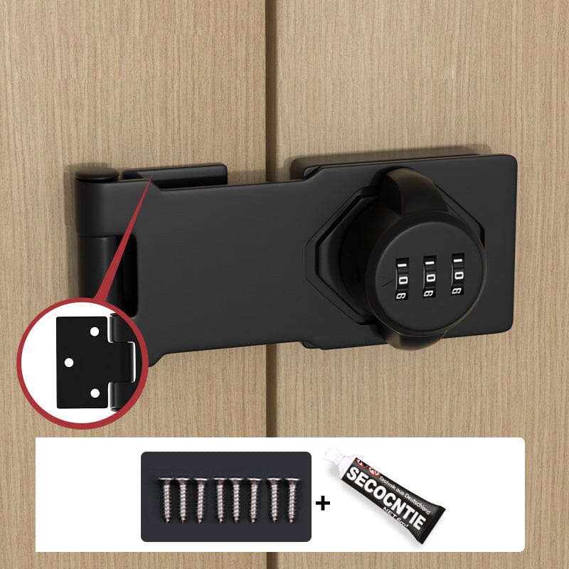 Keyless Combination Cabinet Lock | Security Password Lock for Drawers & Office
