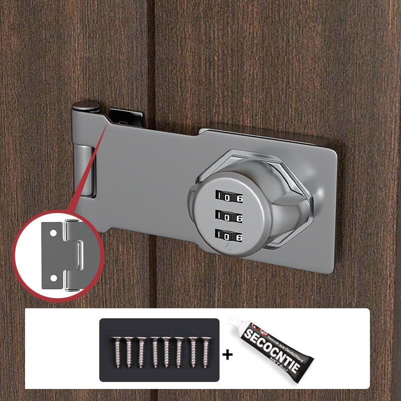 Keyless Combination Cabinet Lock | Security Password Lock for Drawers & Office