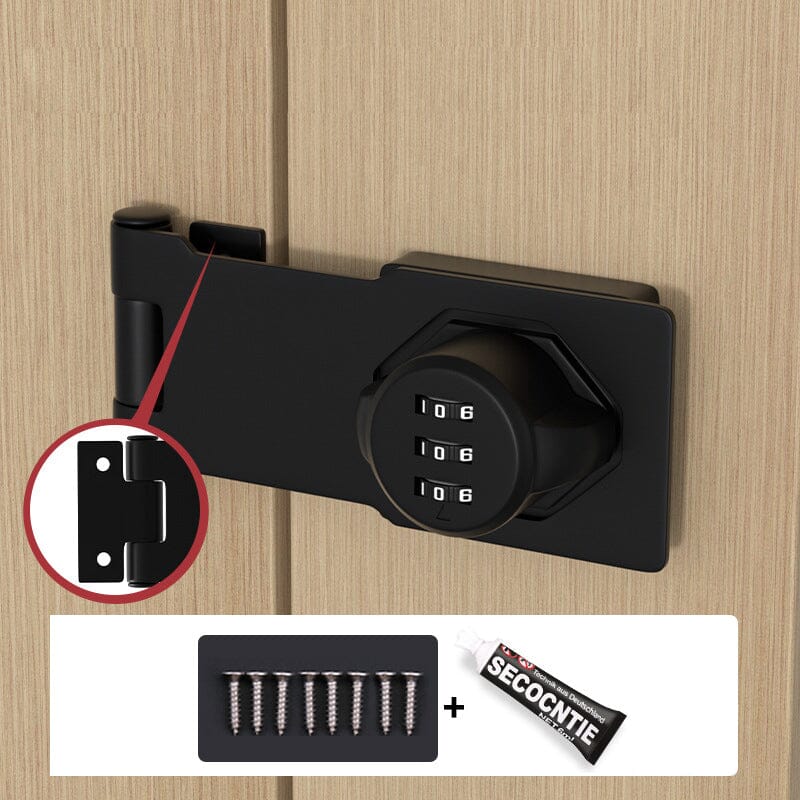 Keyless Combination Cabinet Lock | Security Password Lock for Drawers & Office
