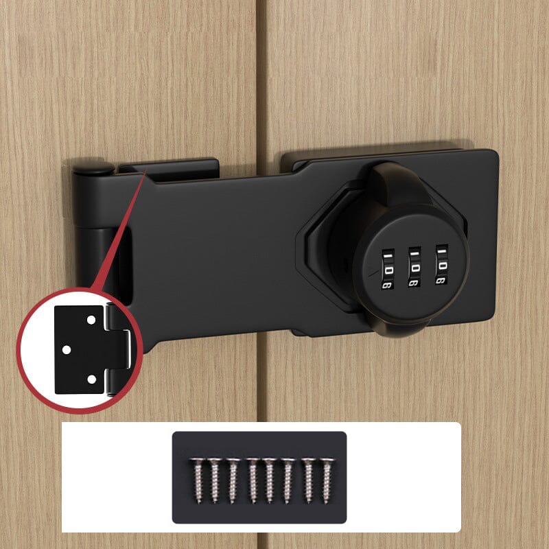 Keyless Combination Cabinet Lock | Security Password Lock for Drawers & Office