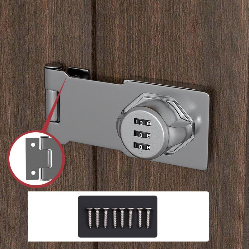 Keyless Combination Cabinet Lock | Security Password Lock for Drawers & Office