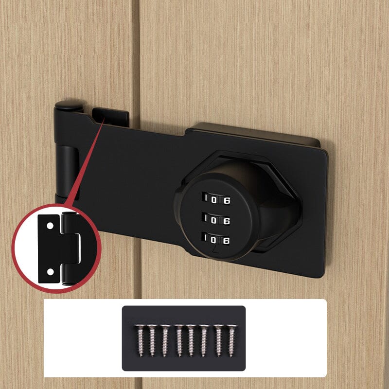 Keyless Combination Cabinet Lock | Security Password Lock for Drawers & Office
