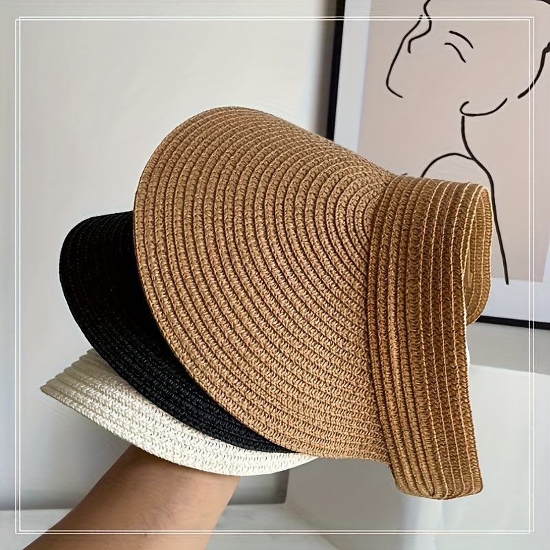 Foldable Wide Brim Sunshade Visor with UV Protection