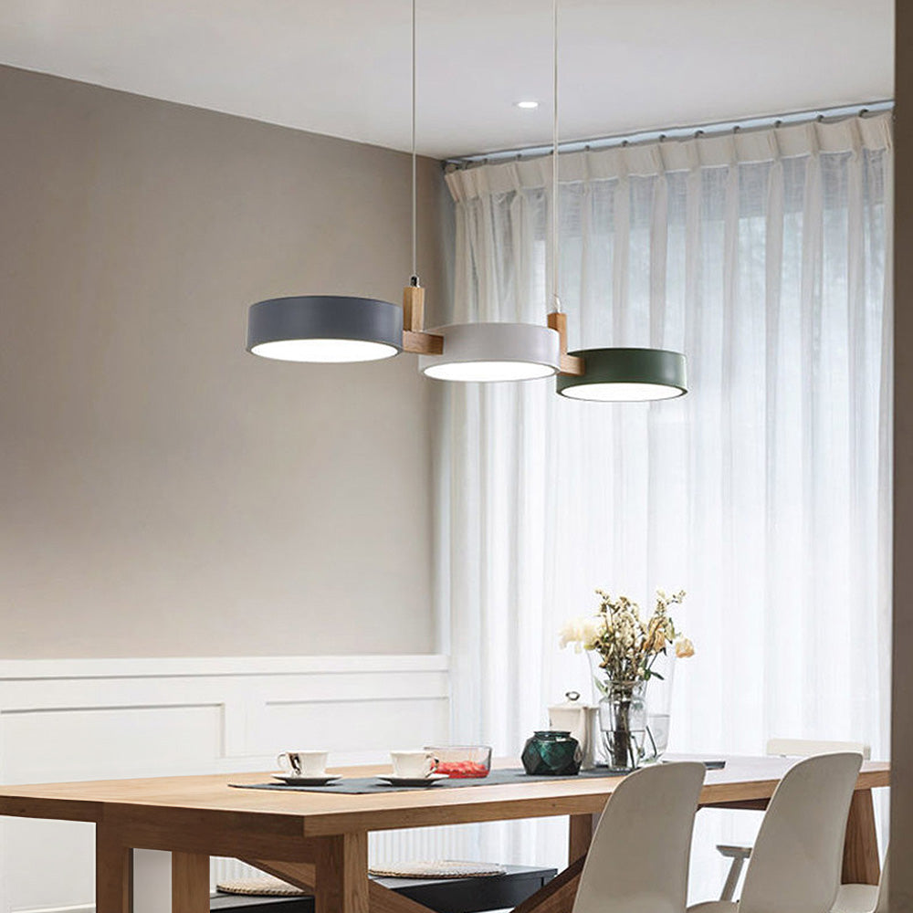Nordic Flush Mount Ceiling Light | Modern Minimalist Kitchen & Dining Lighting