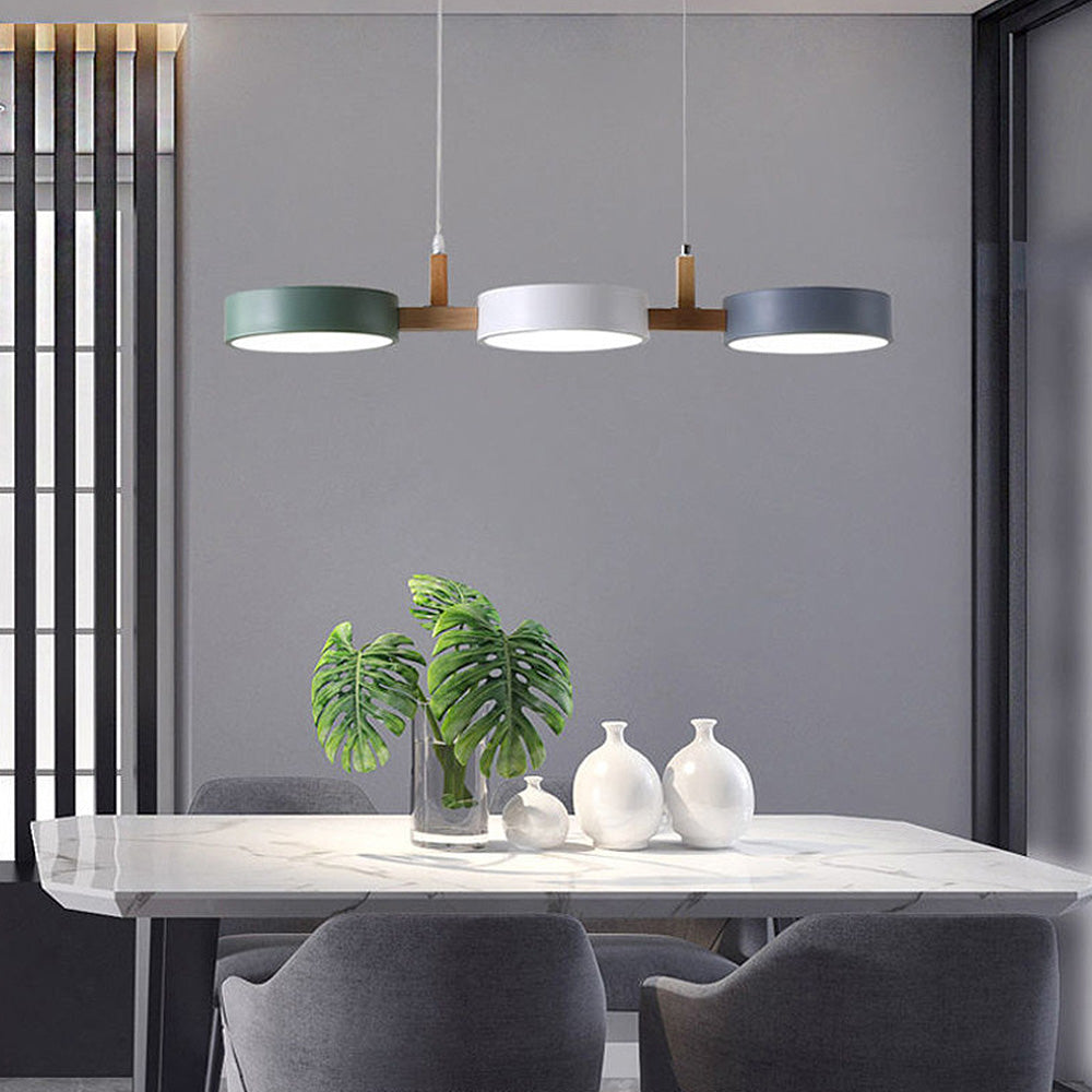 Nordic Flush Mount Ceiling Light | Modern Minimalist Kitchen & Dining Lighting