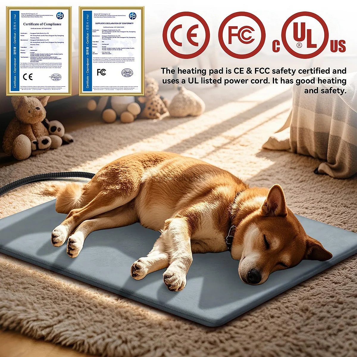 PawsGuard | Waterproof Outdoor Pet Heating Pad for Dogs and Cats