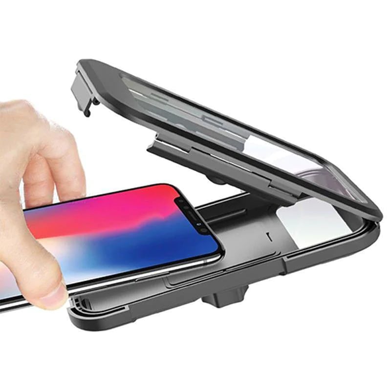 Waterproof Bike Phone Mount | Handlebar Holder & 15W Power Bank