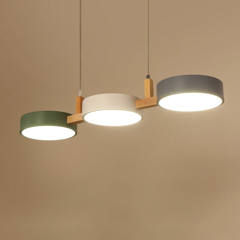Nordic Flush Mount Ceiling Light | Modern Minimalist Kitchen & Dining Lighting