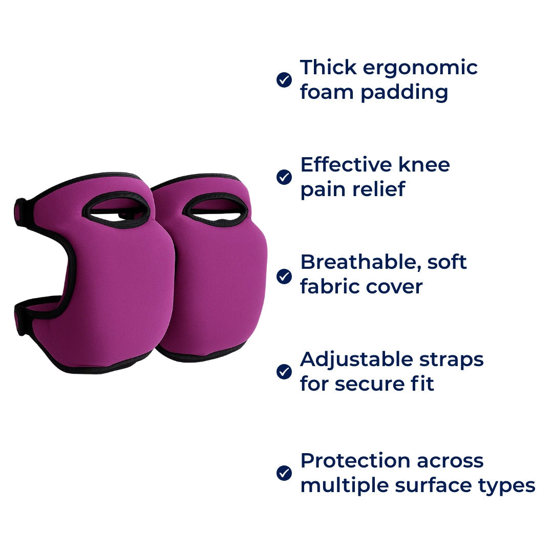 Extra Thick Kneeling Pad | Portable Foam Garden Kneeler & Work Cushion