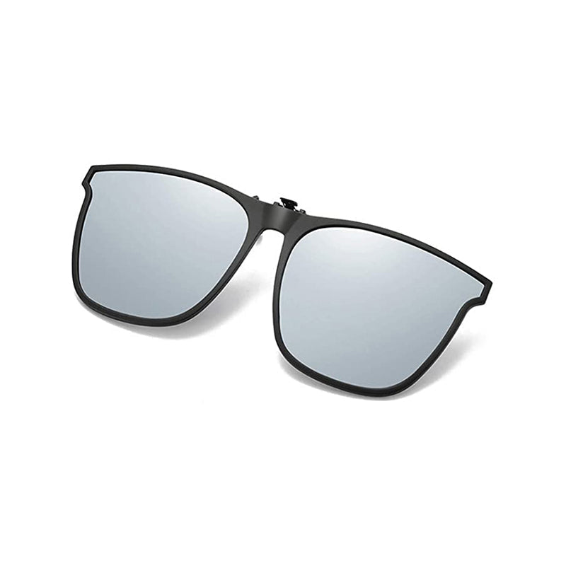 Polarized Clip-On Sunglasses | Folding Flip-Up Lenses for Prescription Glasses