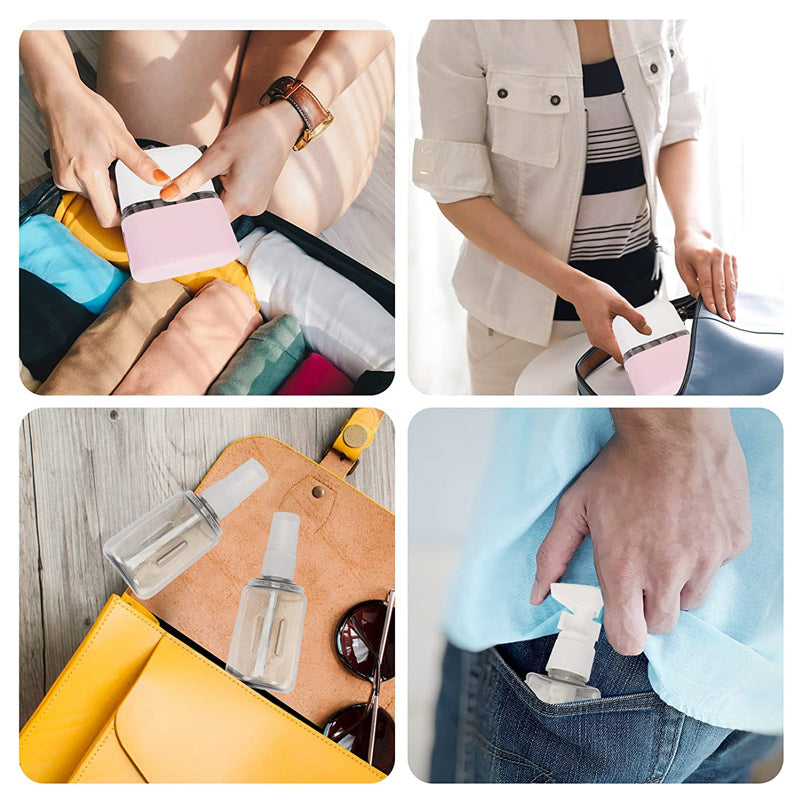 Leak-Proof Portable Travel Bottle Set | TSA Approved Shampoo & Lotion Dispenser
