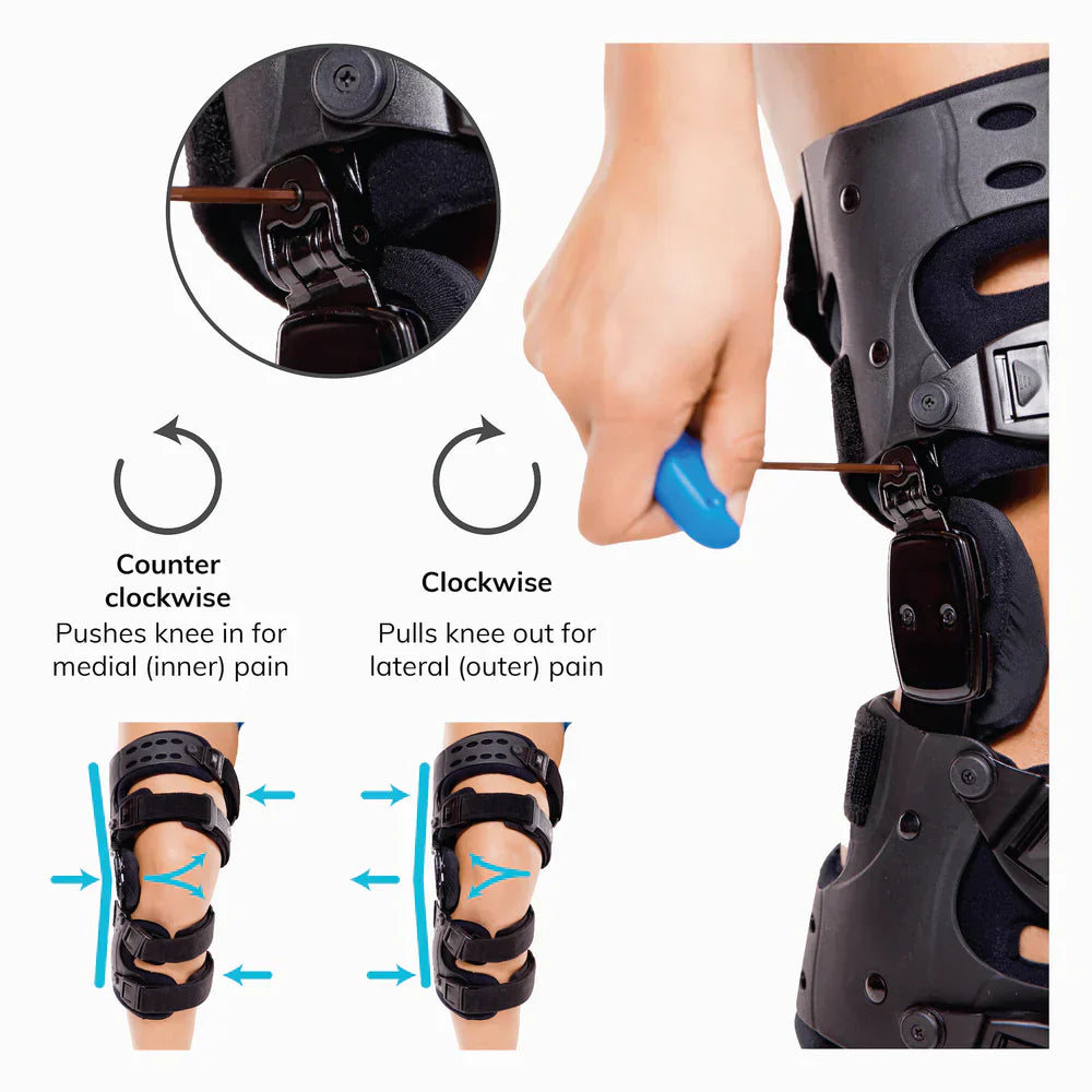 Osteoarthritis Unloader Knee Brace | Medial/Lateral Support for OA Pain Relief