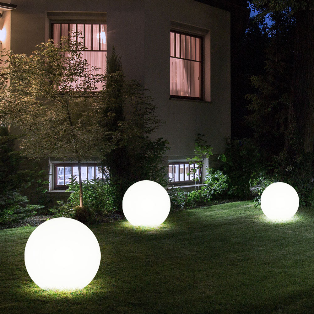 Waterproof Solar LED Garden Light | Outdoor Globe Sphere Path Lamp