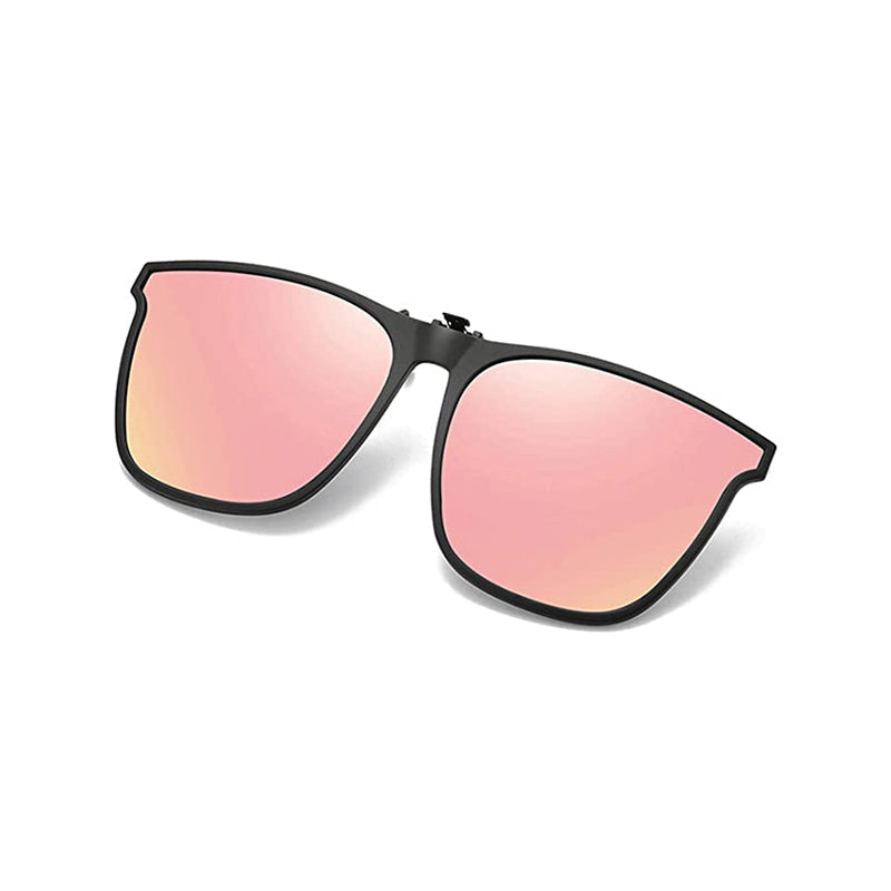 Polarized Clip-On Sunglasses | Folding Flip-Up Lenses for Prescription Glasses