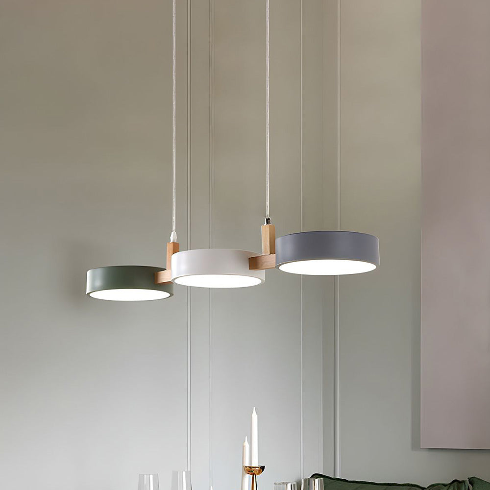 Nordic Flush Mount Ceiling Light | Modern Minimalist Kitchen & Dining Lighting