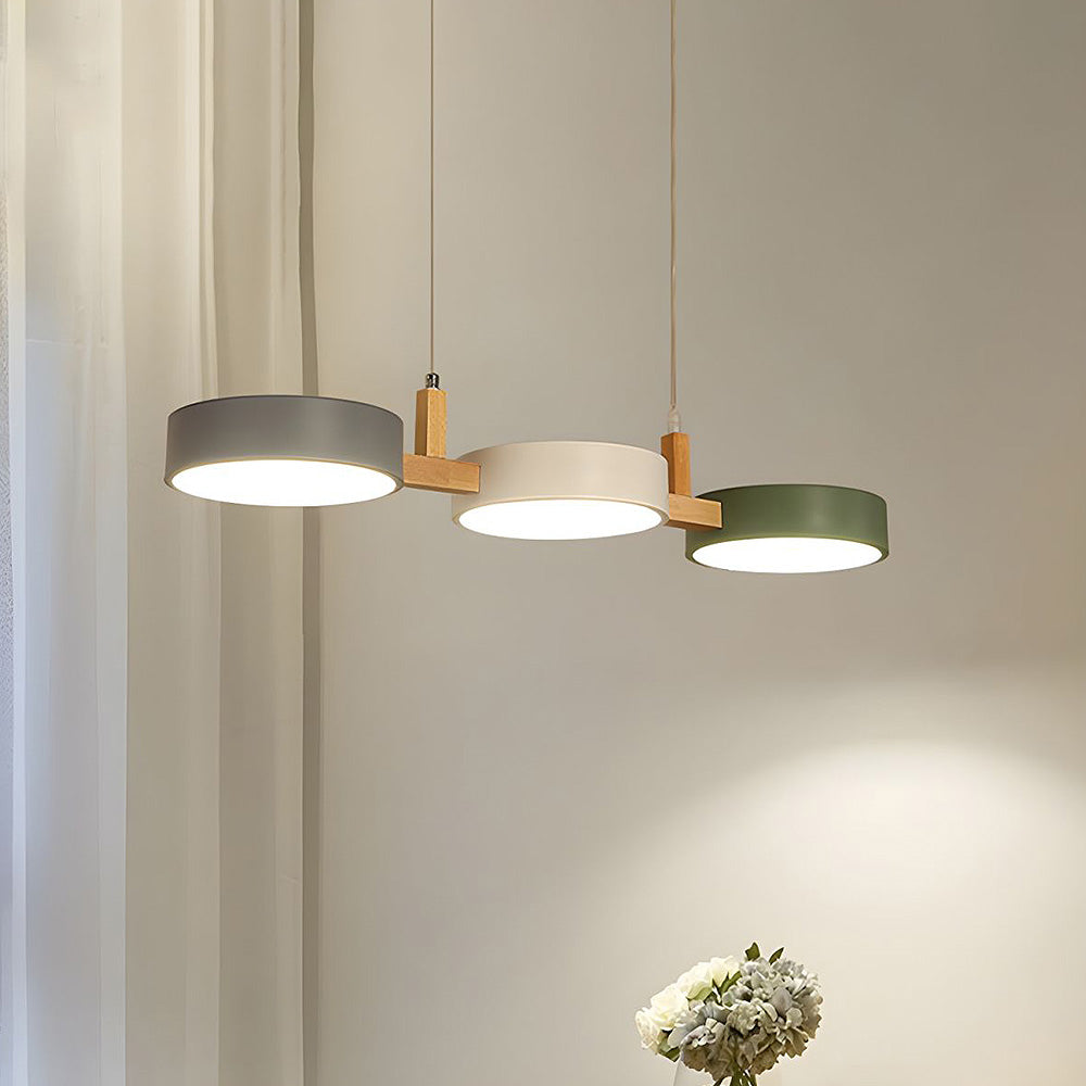 Nordic Flush Mount Ceiling Light | Modern Minimalist Kitchen & Dining Lighting