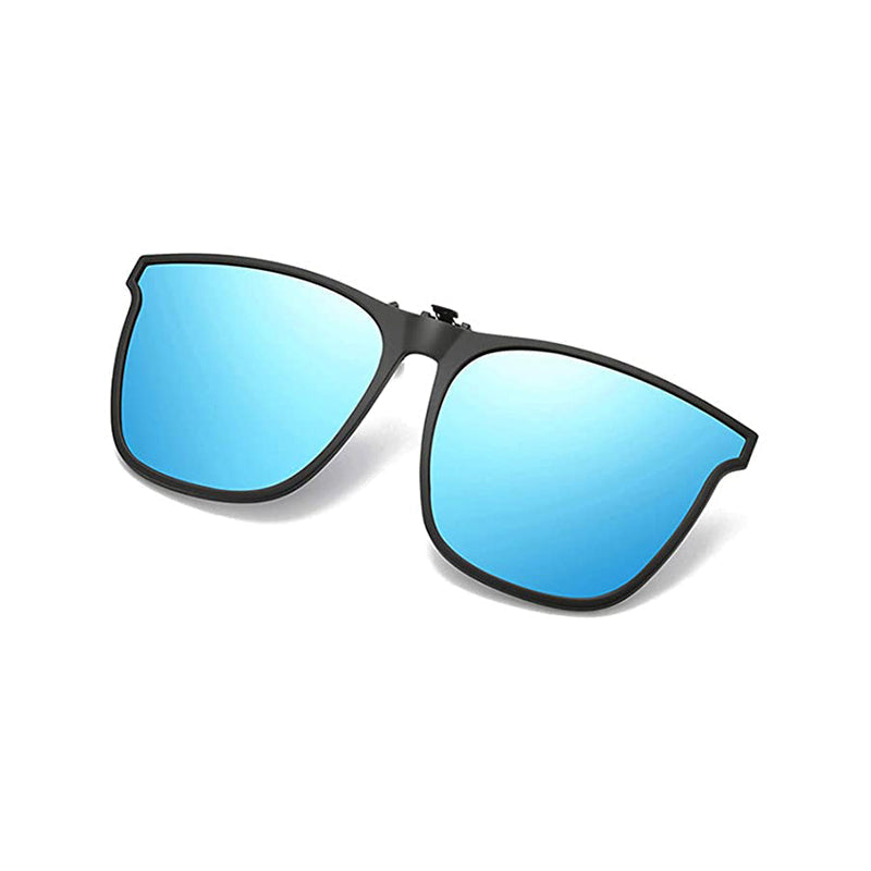 Polarized Clip-On Sunglasses | Folding Flip-Up Lenses for Prescription Glasses