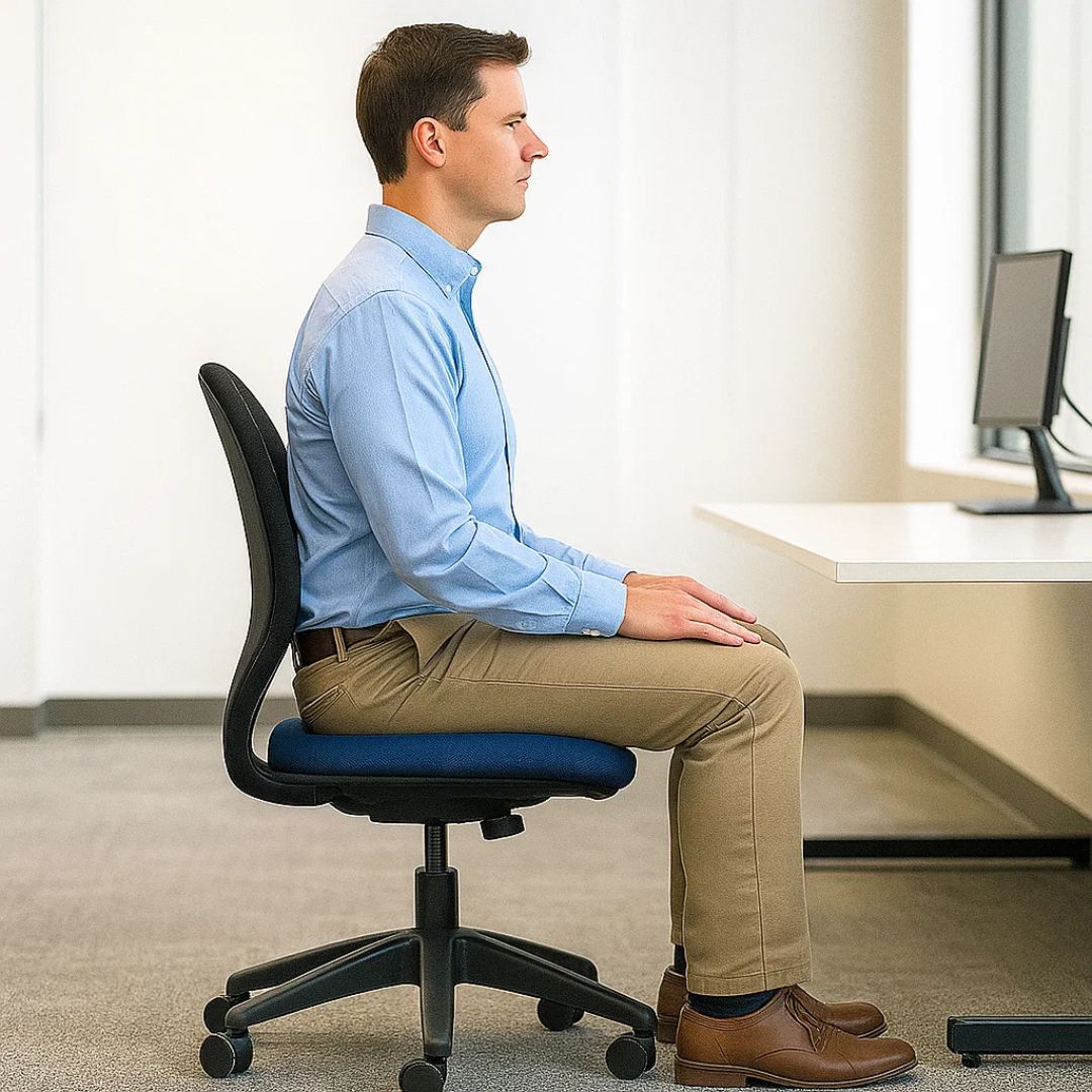 Orthopedic Donut Seat Cushion | Memory Foam Tailbone & Hemorrhoid Relief