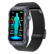 PulsuTrack | ECG/EKG, Blood Pressure, Blood Sugar, and Heart Rate Monitoring Smart Health Bracelet