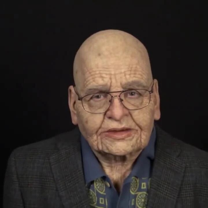 Realistic Latex Creepy Old Man Mask for Adult Halloween Costumes