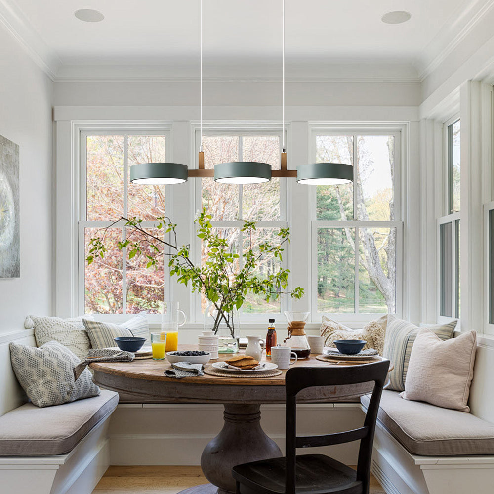 Nordic Flush Mount Ceiling Light | Modern Minimalist Kitchen & Dining Lighting
