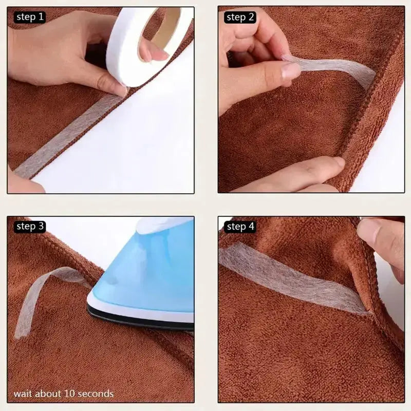Double-Sided Adhesive Fabric Tape | No-Sew Clothing Hemming Tape