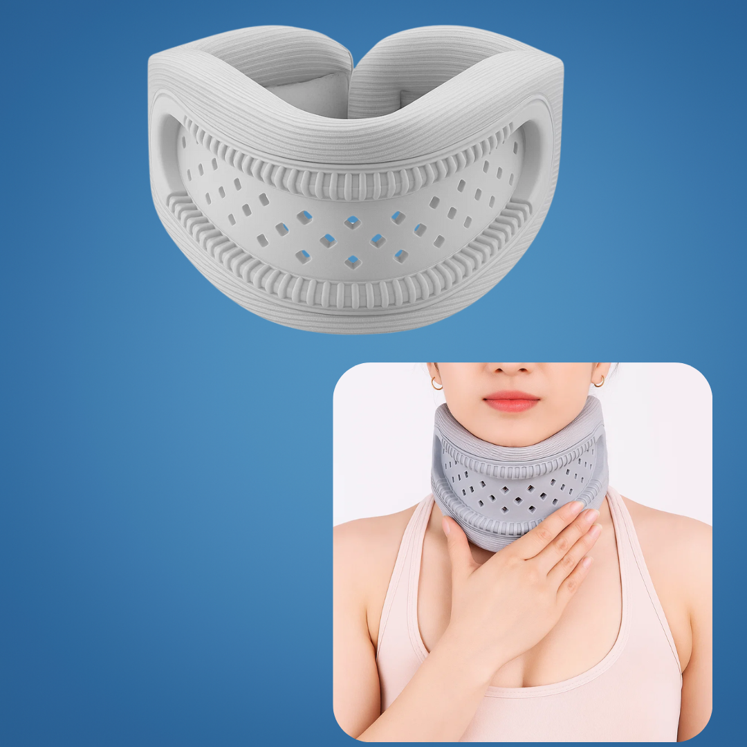 Soft Foam Neck Support Brace | Breathable Cervical Collar for Pain Relief & Sleep