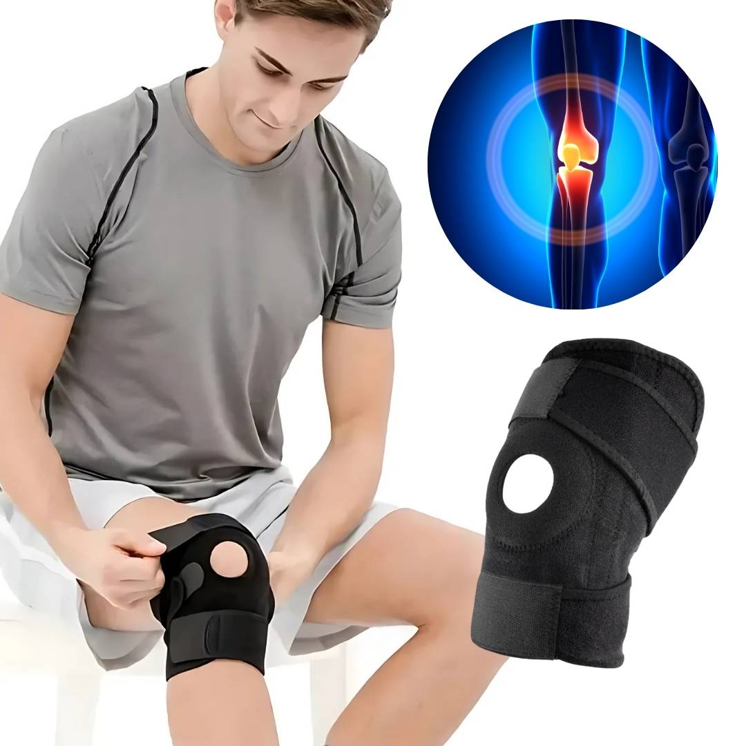Adjustable Compression Knee Support | Sports Stability Brace & Recovery Sleeve