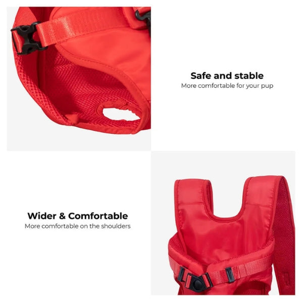Comfortable Pet Carrier Backpack – Waterproof, Breathable Travel Cockpit for Dogs & Cats