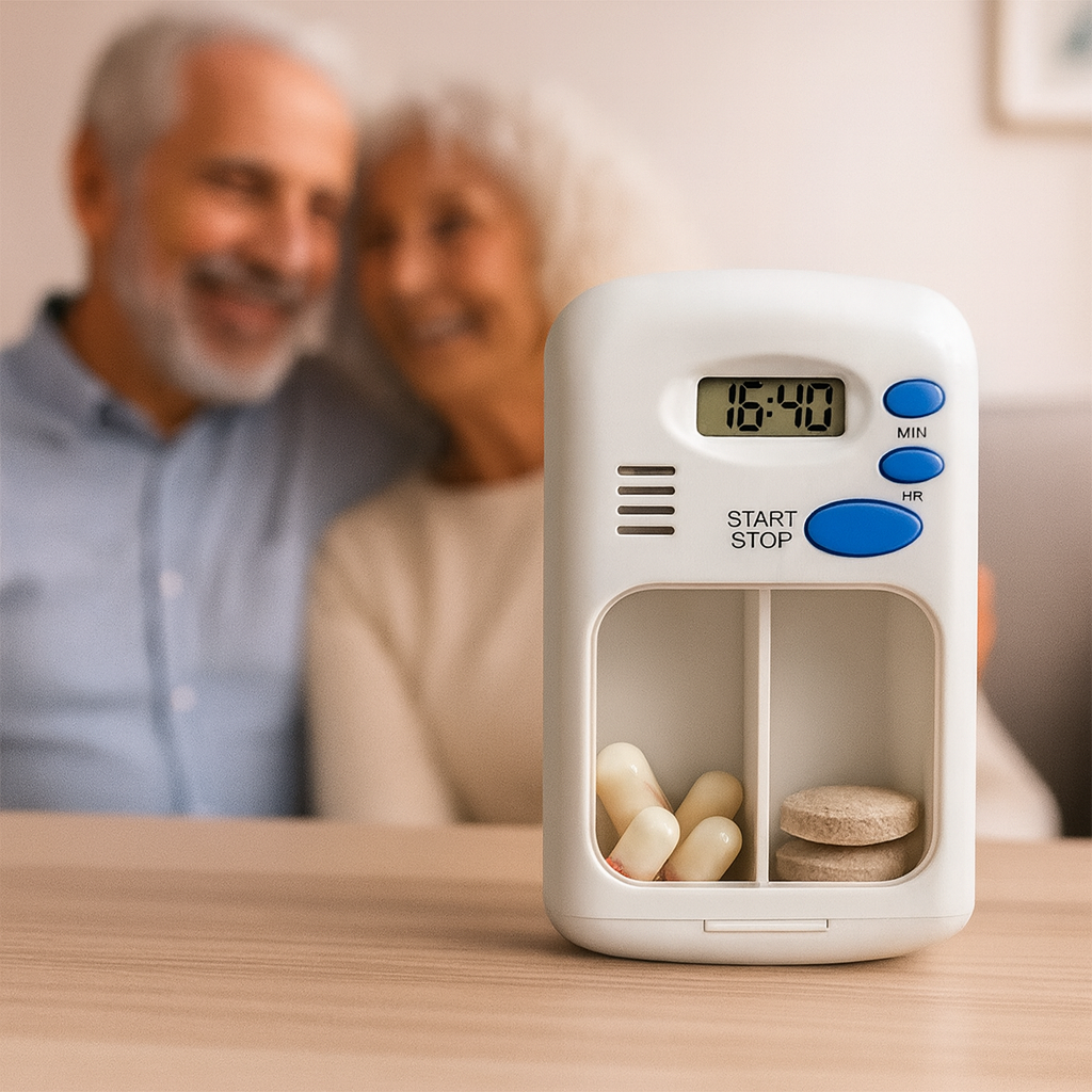 Digital Medication Reminder | Electronic Pill Organizer & Alarm Timer