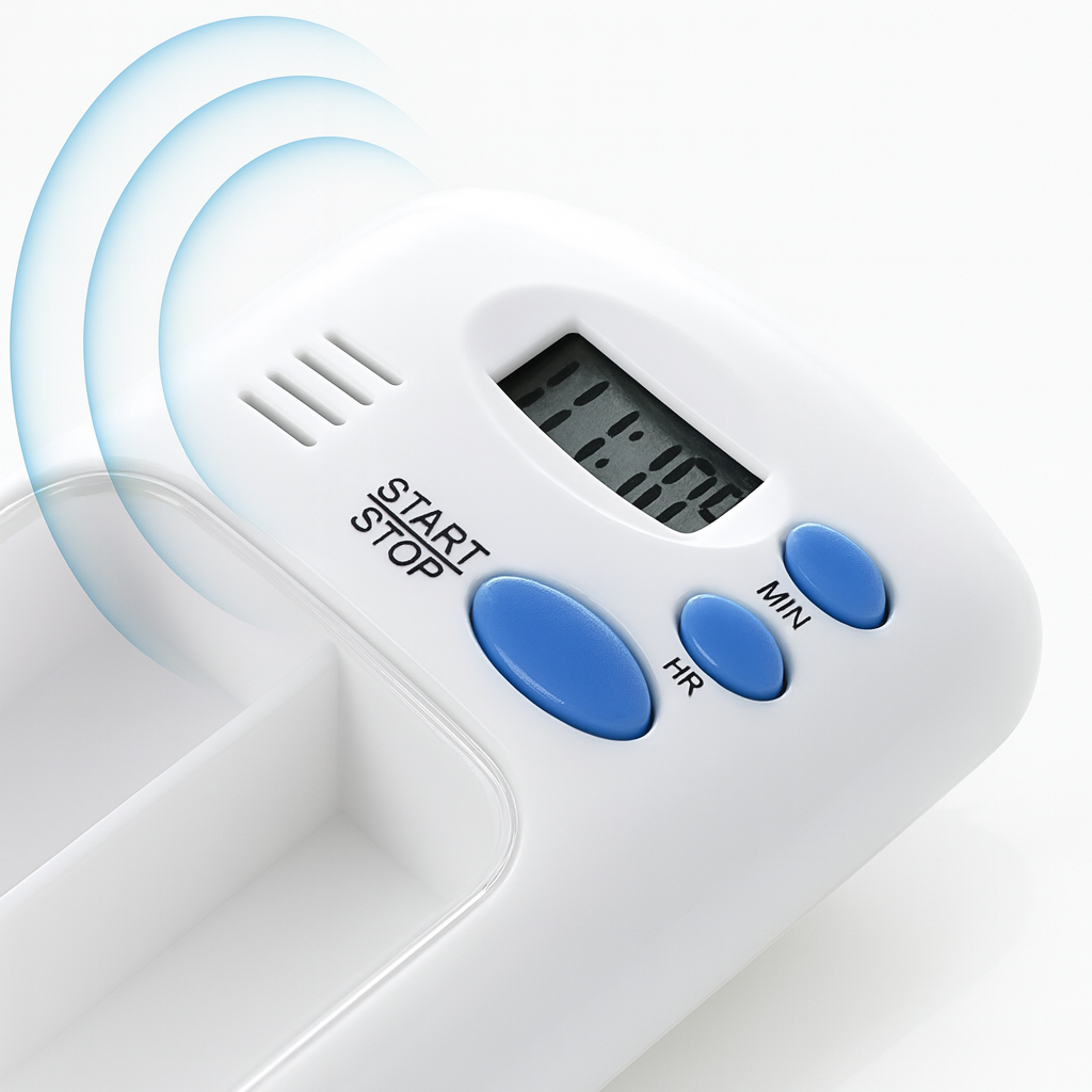 Digital Medication Reminder | Electronic Pill Organizer & Alarm Timer