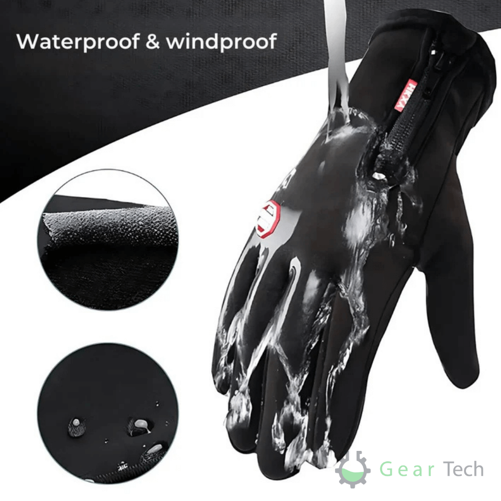 Waterproof Heated Gloves for Men & Women | Touchscreen Compatible for Skiing, Cycling & Winter