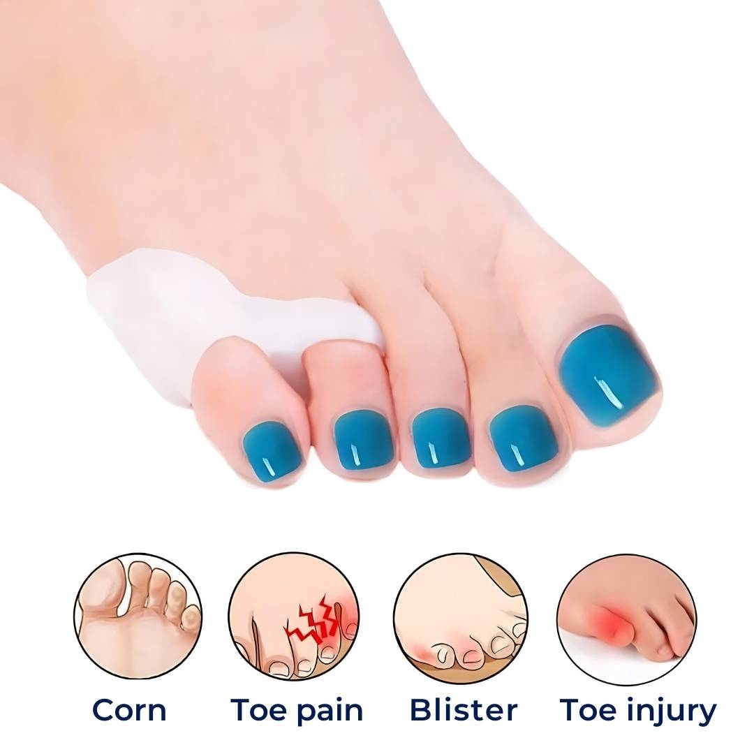 Orthopedic Pinky Toe Spacers | Bunionette Corrector & Hammertoe Alignment
