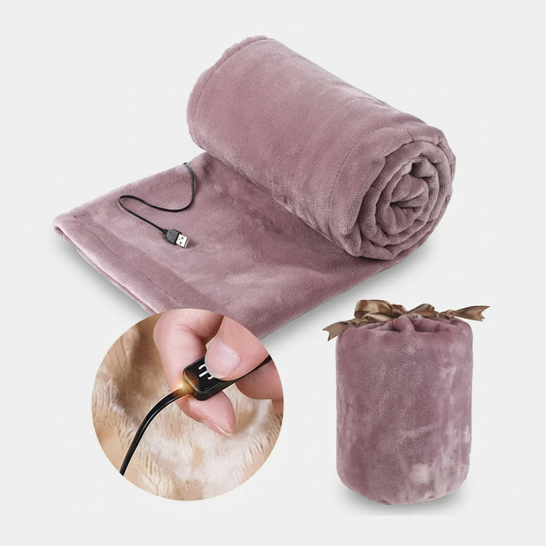 ThermoWrap | Cordless USB Heated Electric Blanket