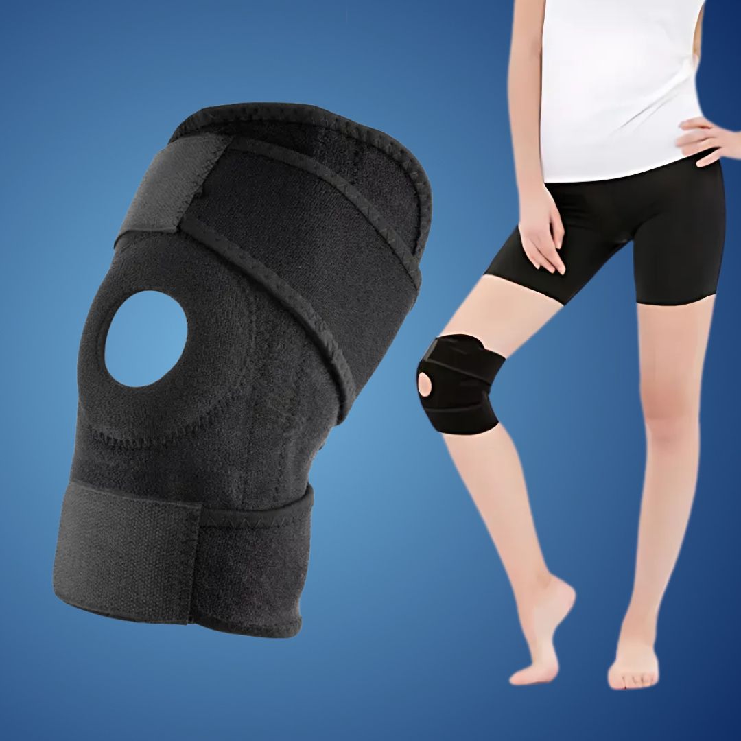 Adjustable Compression Knee Support | Sports Stability Brace & Recovery Sleeve