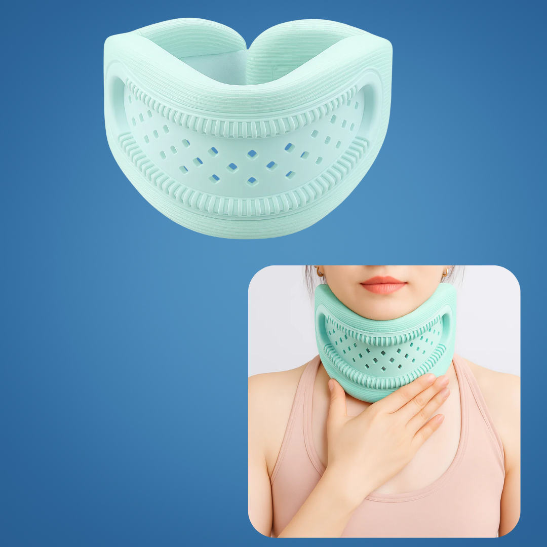 Soft Foam Neck Support Brace | Breathable Cervical Collar for Pain Relief & Sleep
