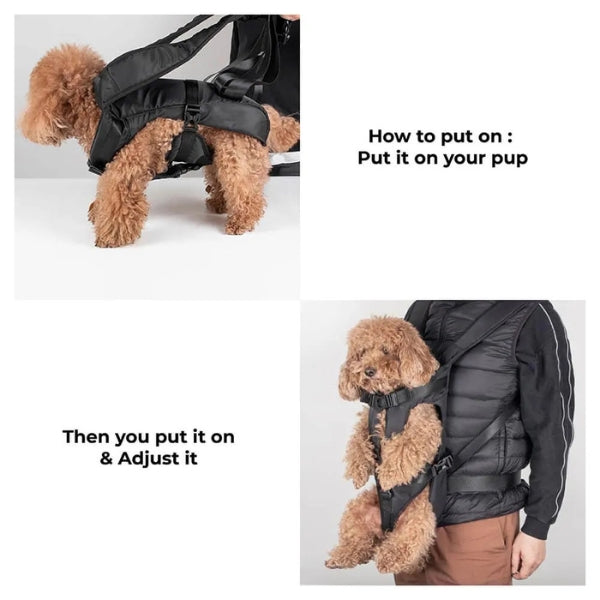 Comfortable Pet Carrier Backpack – Waterproof, Breathable Travel Cockpit for Dogs & Cats