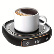 WarmDestik | Compact Smart USB Coffee Warmer Pad with Safety Timer