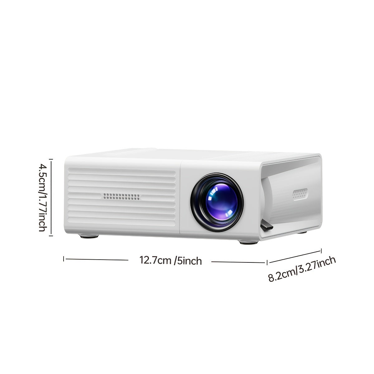 Smartphone Mini Projector | USB Phone Screen Mirroring & Home Theater Setup
