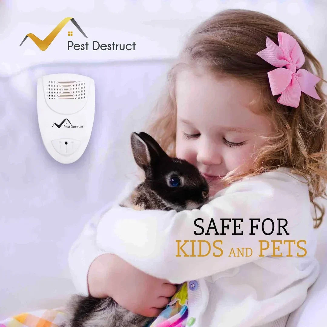 Ultrasonic Bed Bug Repeller | Plug-In Electronic Pest Control