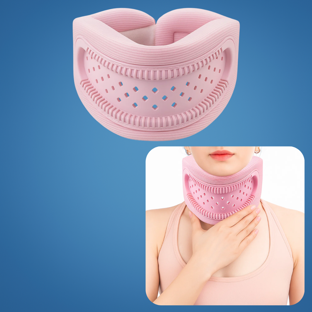 Soft Foam Neck Support Brace | Breathable Cervical Collar for Pain Relief & Sleep