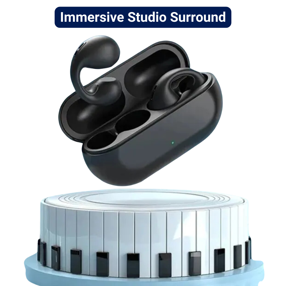 Wireless Bone Conduction Headphones | Open-Ear Bluetooth Sports Earbuds