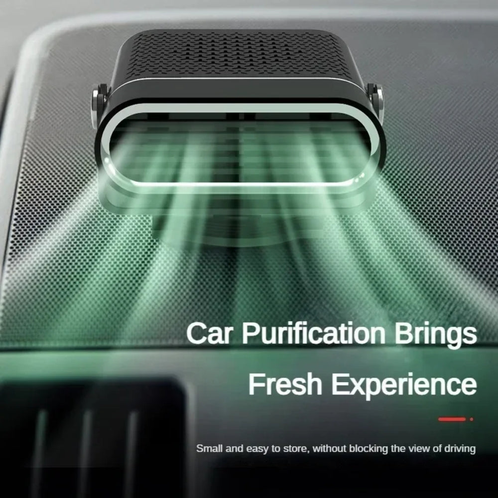 4-in-1 Portable Car Heater Fan, 12V Defroster & Cooler | Versatile Windshield Demister