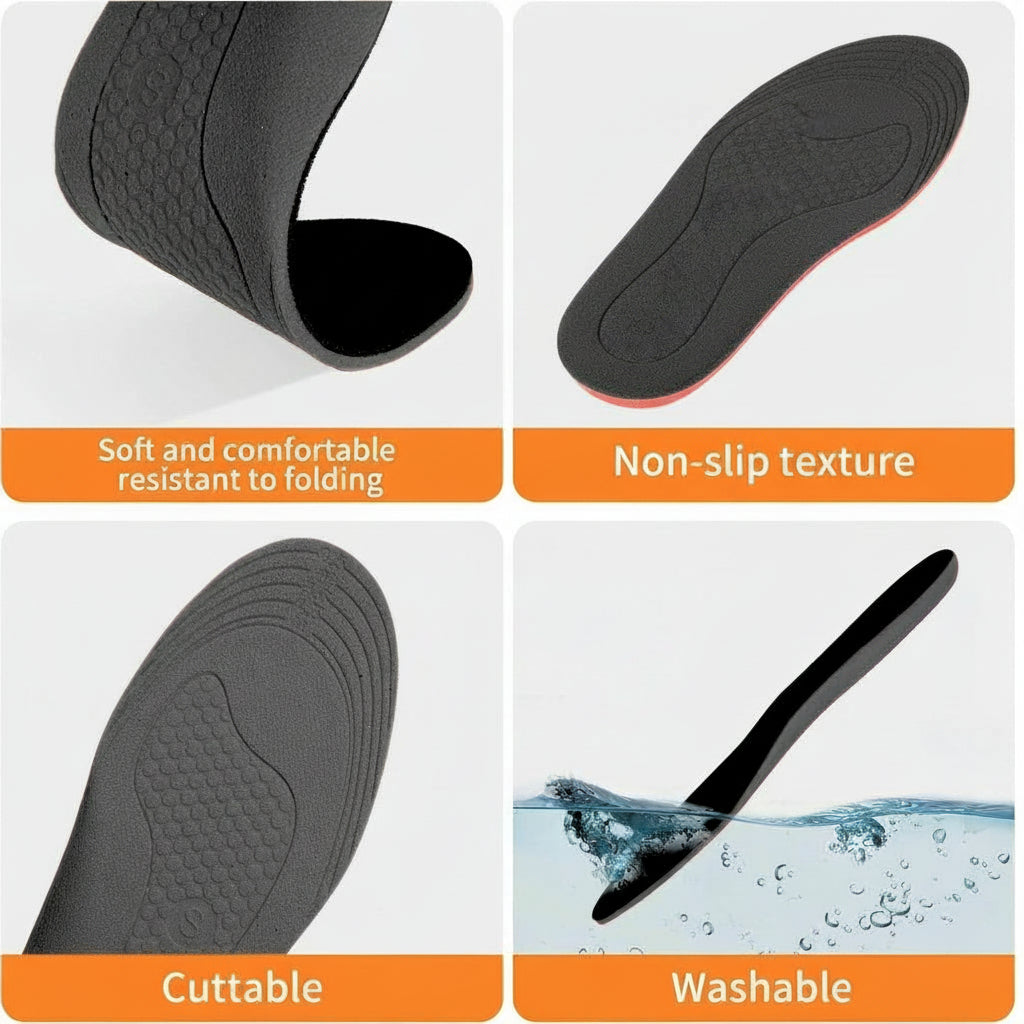 Rechargeable Heated Insoles, Electric Foot Warmers for Boots & Winter Work